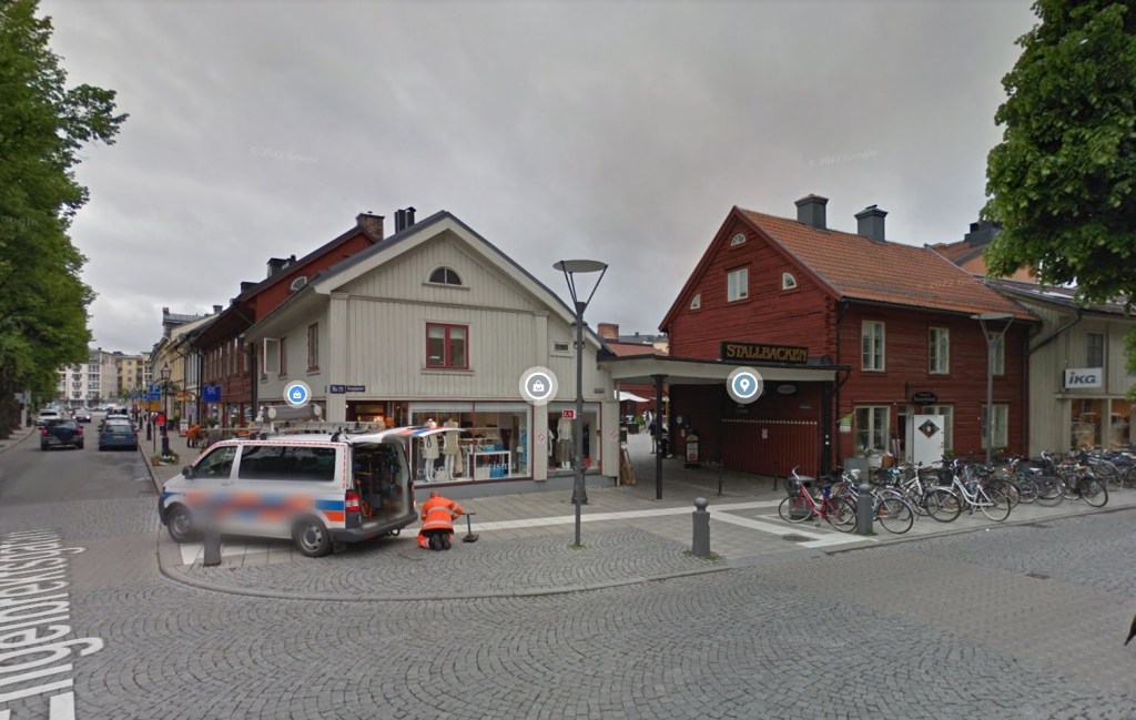 Örebro - Engelbrektsgatan-Kungsgatan_Google Maps_Juni 2014