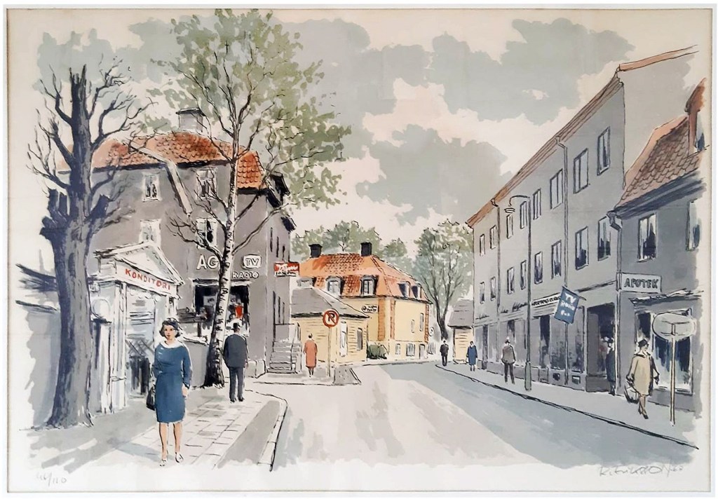 Finspång - Jonas Wenströms väg_norrut - 1967