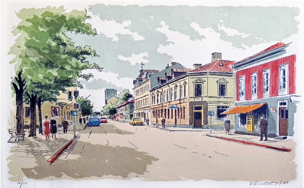 Jönköping - Klostergatan söderut_1966