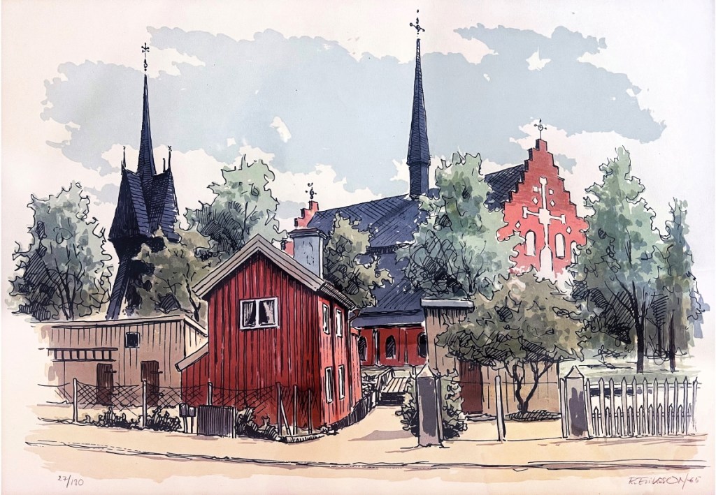 Söderköping - 1965. St Laurentii kyrka. Bidrag från besökare 2024-08-31.