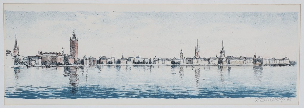 Stockholm - 1963. Bild från Auctionet 2025-01-29.