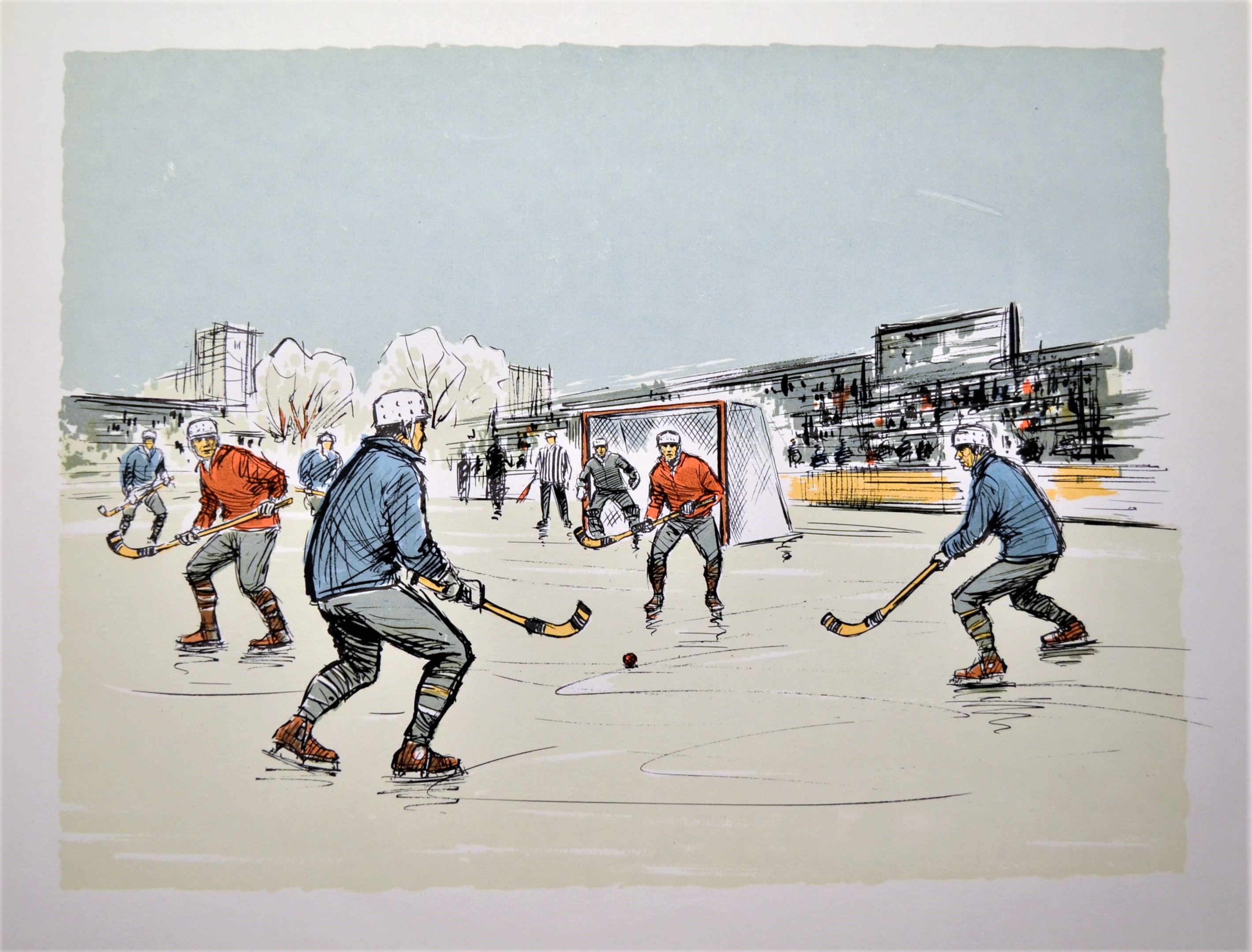 Blandade motiv - Bandy/Hockey