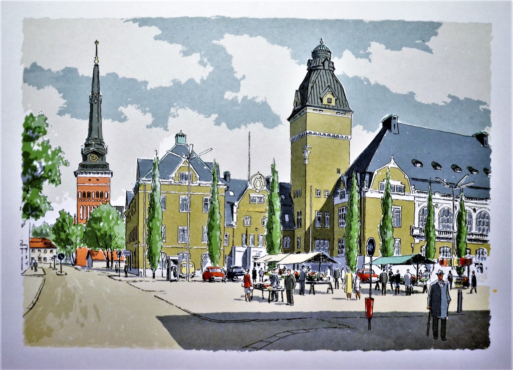 Västerås stadshotell och domkyrka