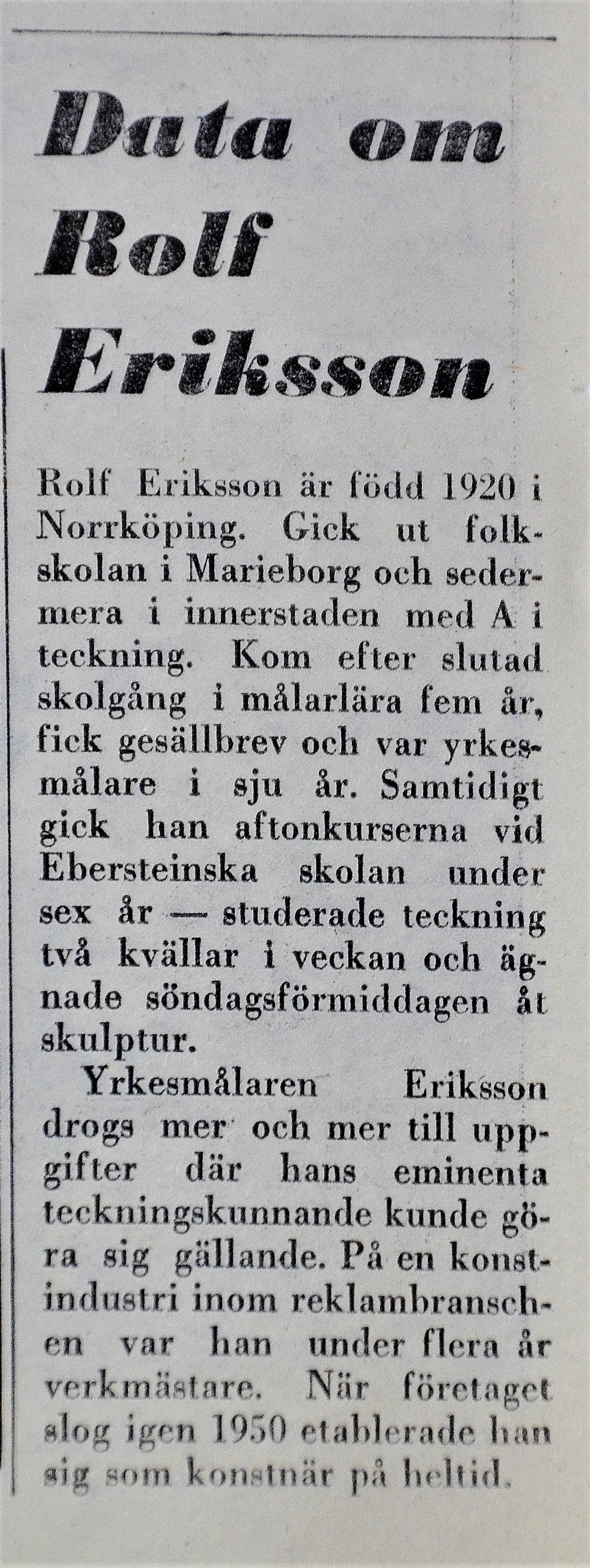 Tidningsartikel - Folkbladet-Östgoten_torsdag-1973-04-26_persondata