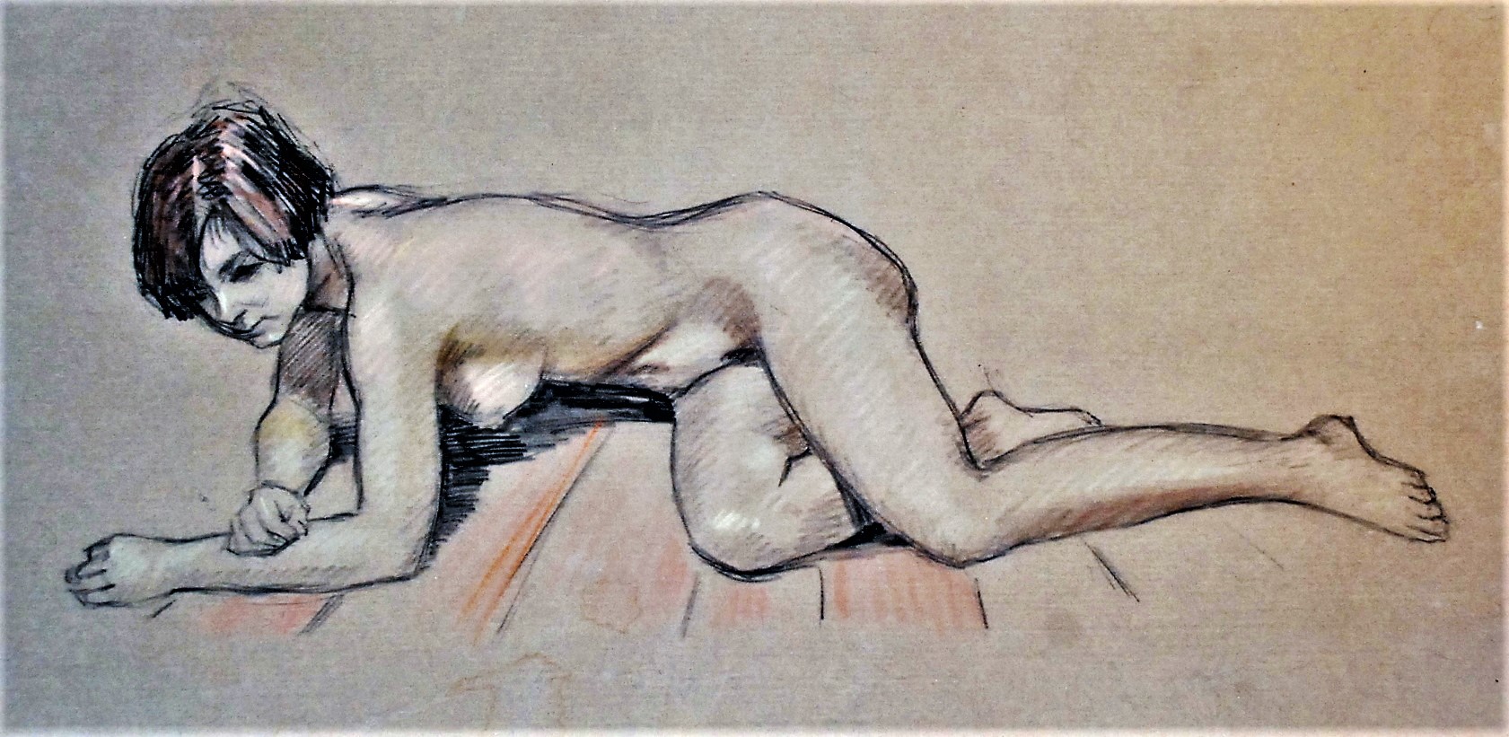 Kroki - Krita/Kol_okänt år.