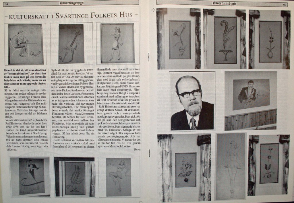 Tidningsartikel - Svärtinge Folkets Hus - Svärtingebygd_1996_artikeluppslaget