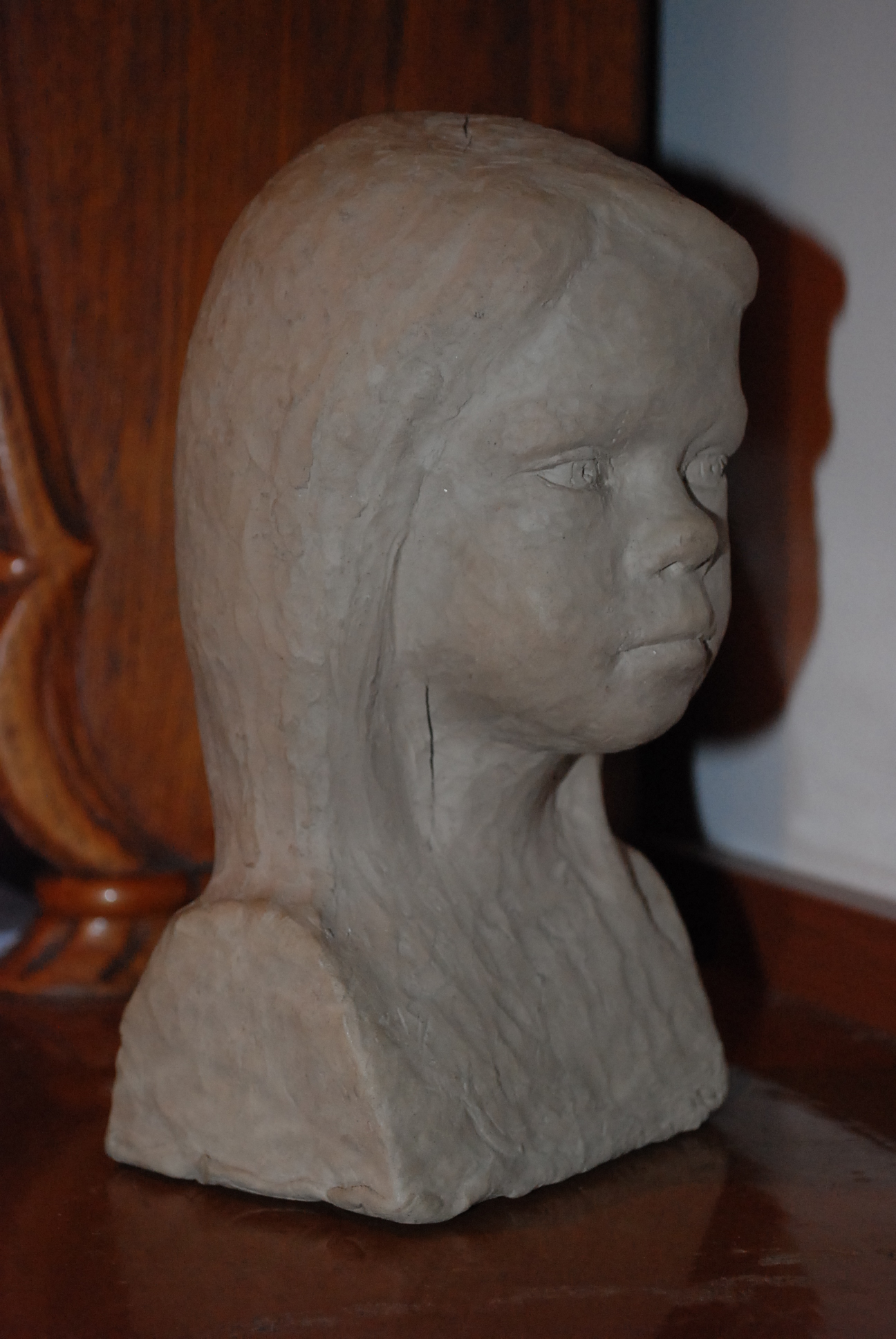 Skulptur - Jag, 4 år_1966_obränd