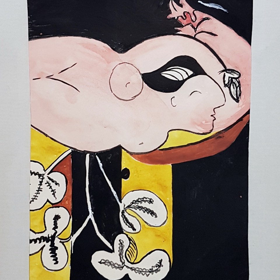 Farmor Ada - Sovande damen av Picasso - AE - 1953