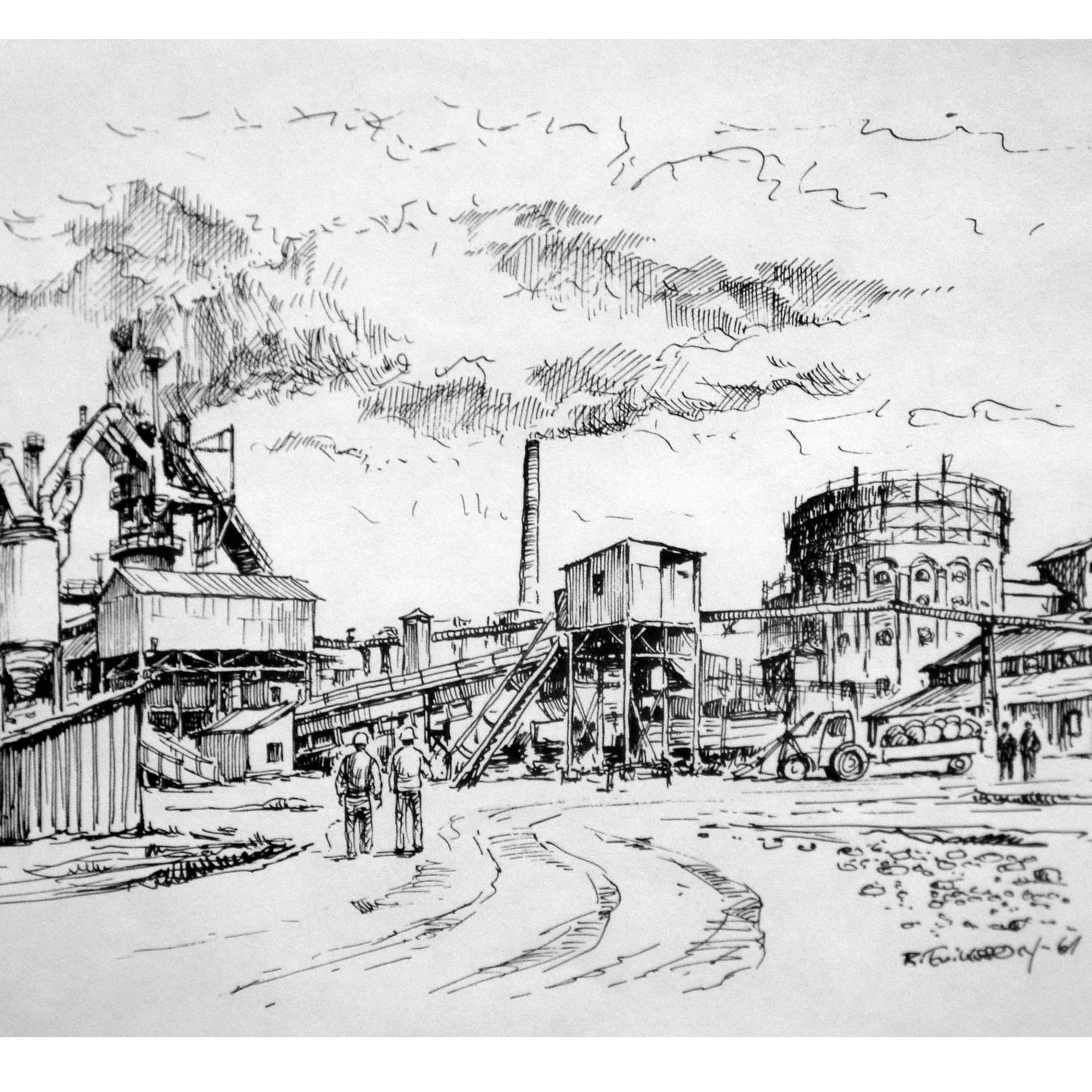 Oxelösunds Järnverk - 1961