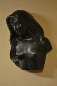 Skulptur - Kvinnobyst