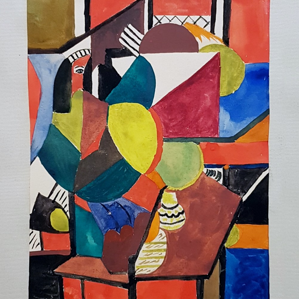 Farmor Ada - Toalettbordet - AE - 1953