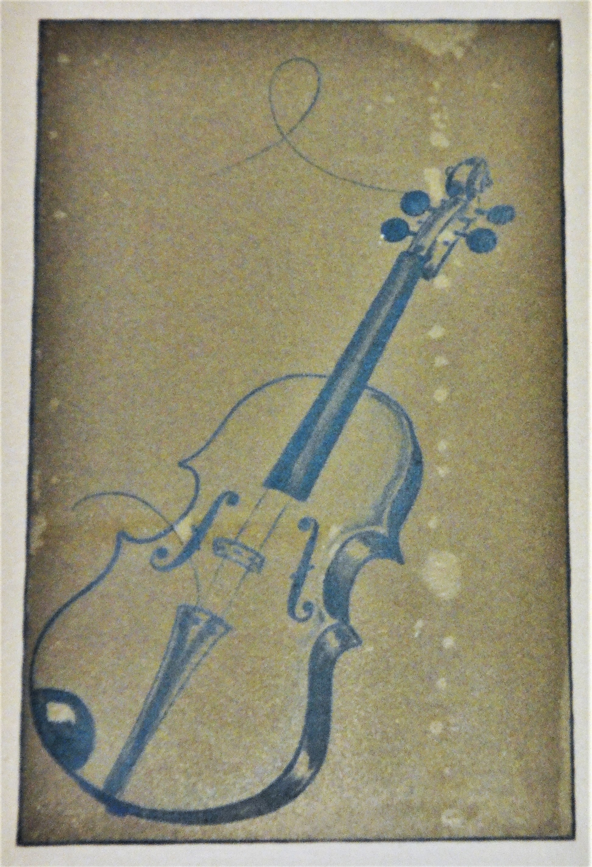 Väggmålning - Svärtinge Folkets Hus