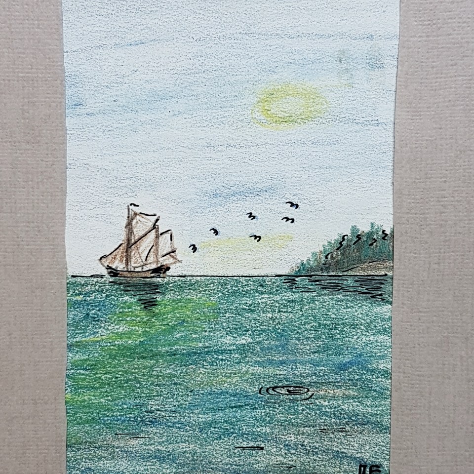 Farmor Ada - Till havs_Harstena - AE - 1950