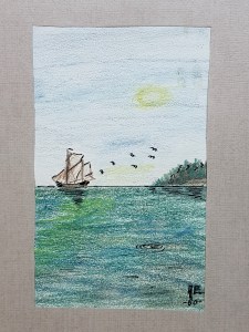 Farmor Ada - Till havs_Harstena - AE - 1950