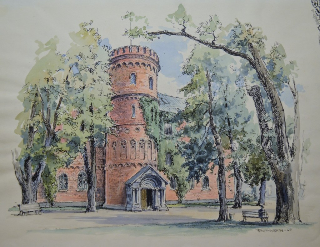 Lund - Kungshuset Lundagård, 1960