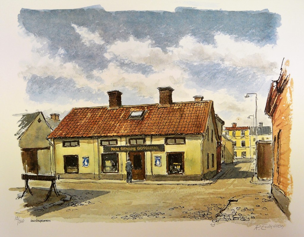 Norrköping - Gredelin - Saltängsgatan, Magda Svenssons Skeppshandel