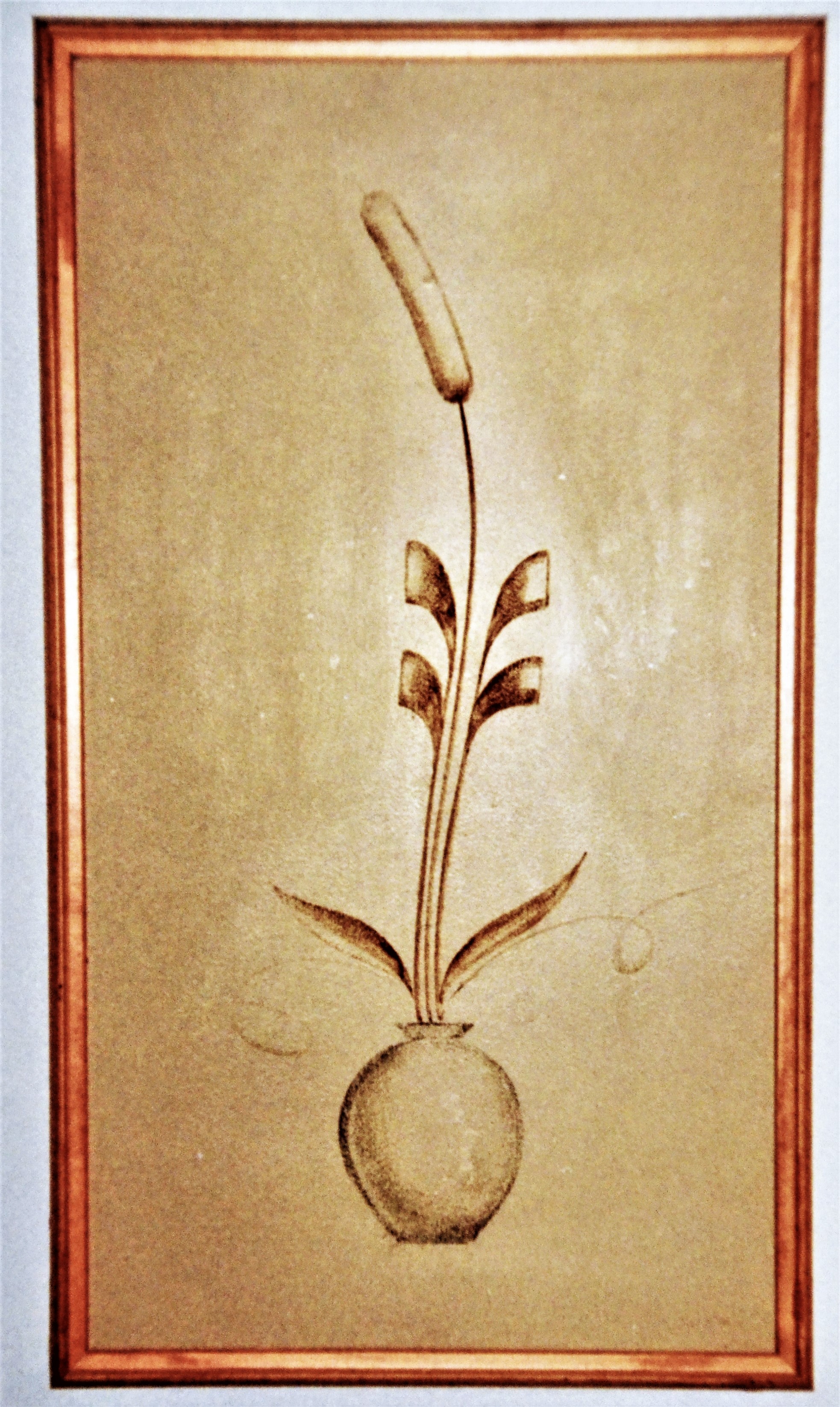 Väggmålning - Svärtinge Folkets Hus