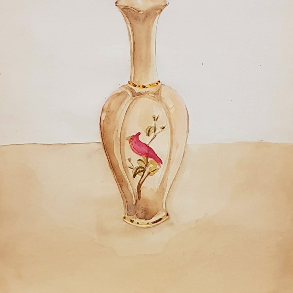 Farmor Ada - Från ritblock - AE - 1952