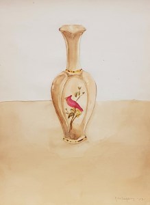 Farmor Ada - Från ritblock - AE - 1952