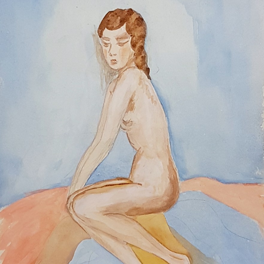 Farmor Ada - Ovan molnen - AE - 1957