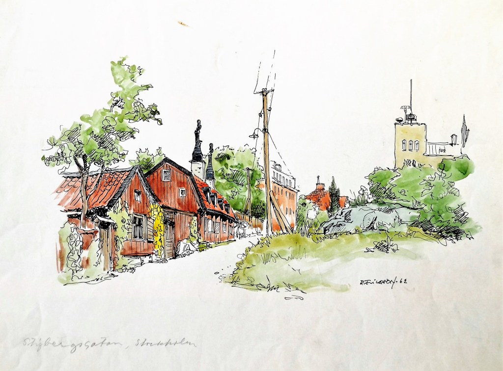 Stockholm - Stigbergsgatan 1962