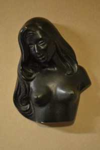 Skulptur - Kvinnobyst