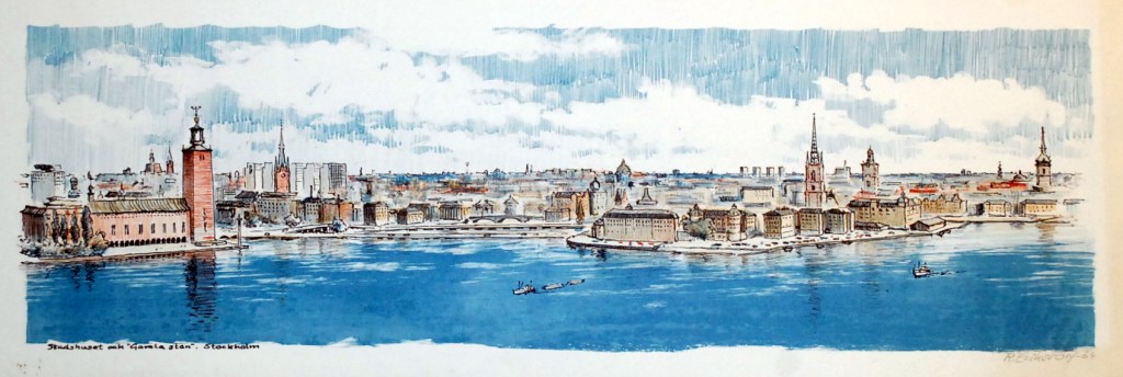 Stockholm - Stadshuset och Gamla stan