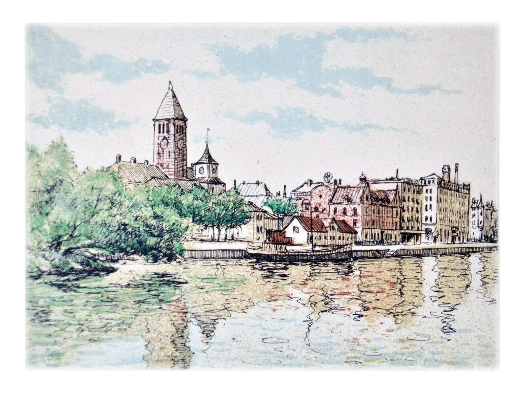 Norrköpings - Strömmen mellan broarna - Strömsholmen