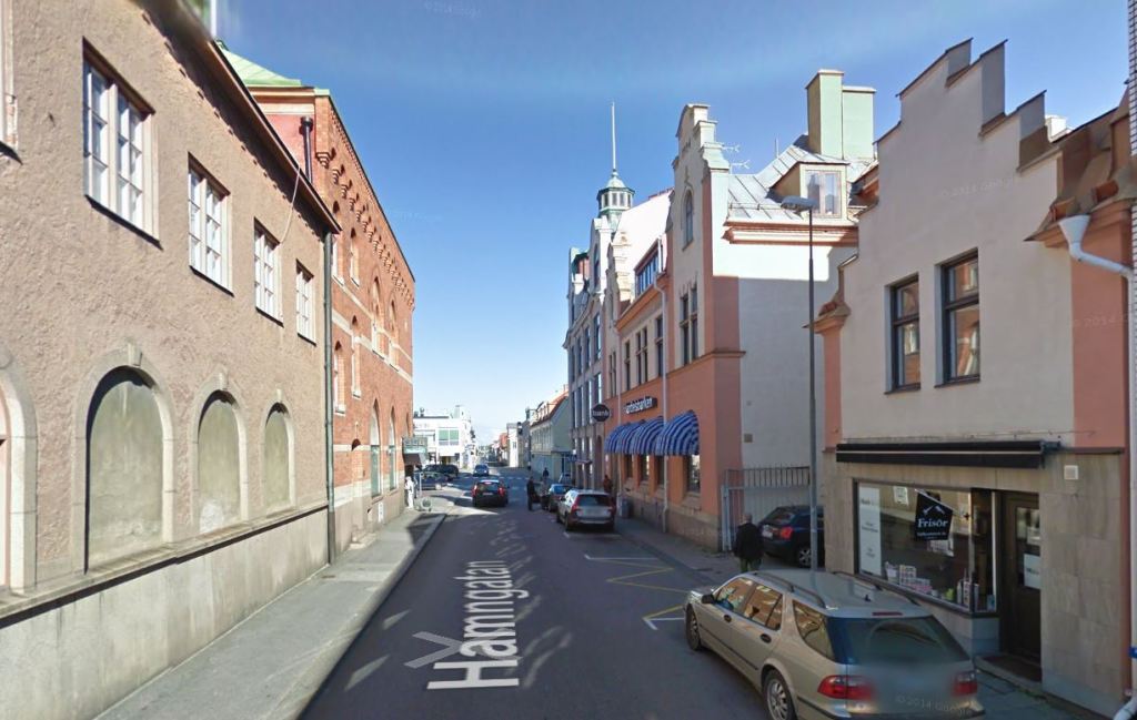 Hamngatan i Västervik