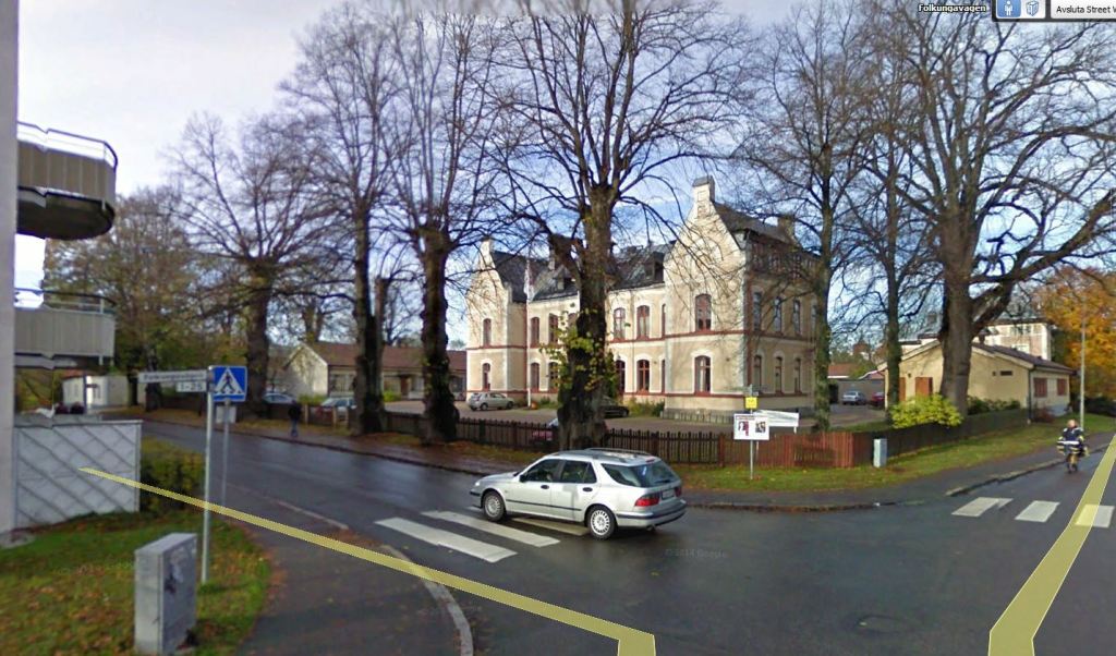 Nyköping - Kommunala flickskolan. Bild från eniro.