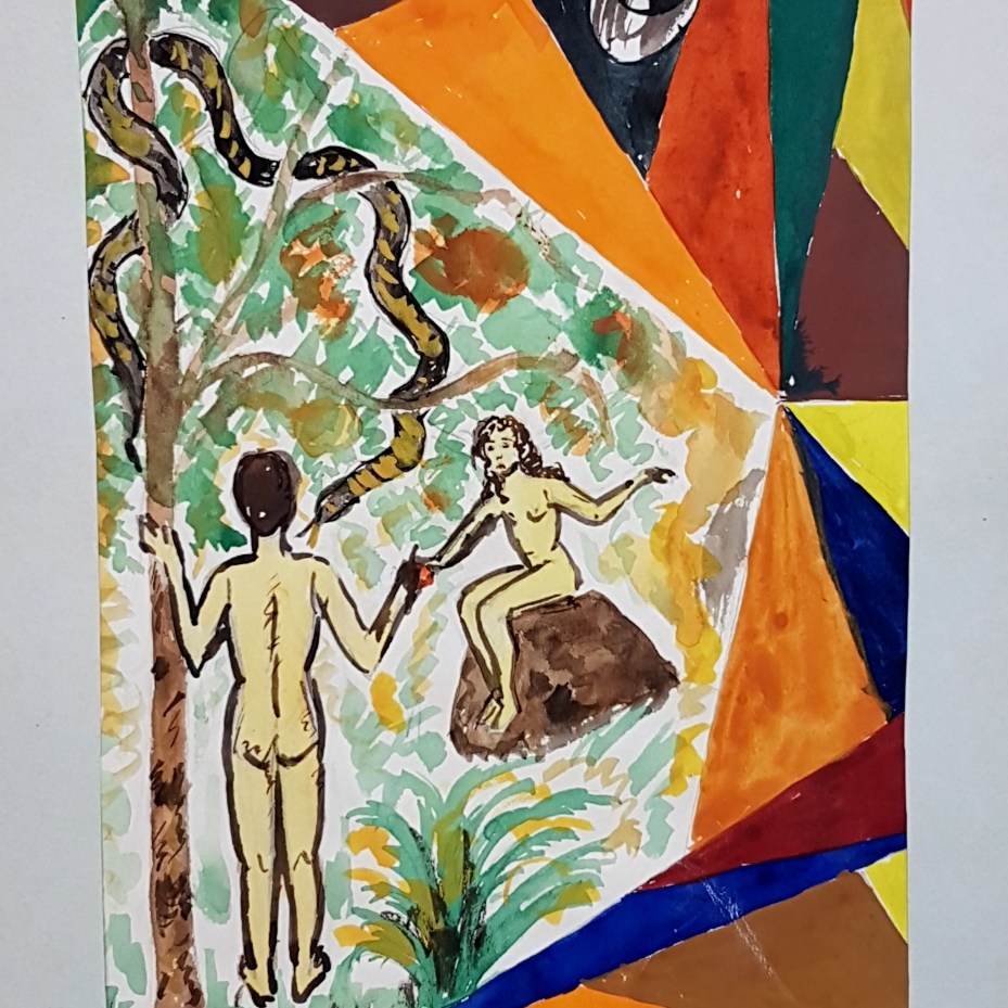 Farmor Ada - Adam och Eva i Paradiset - AE - 1954