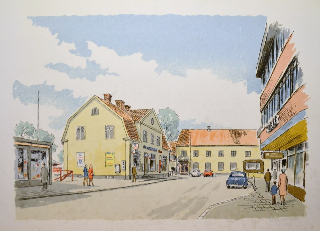 Finspång - Mot Hotell De Geer