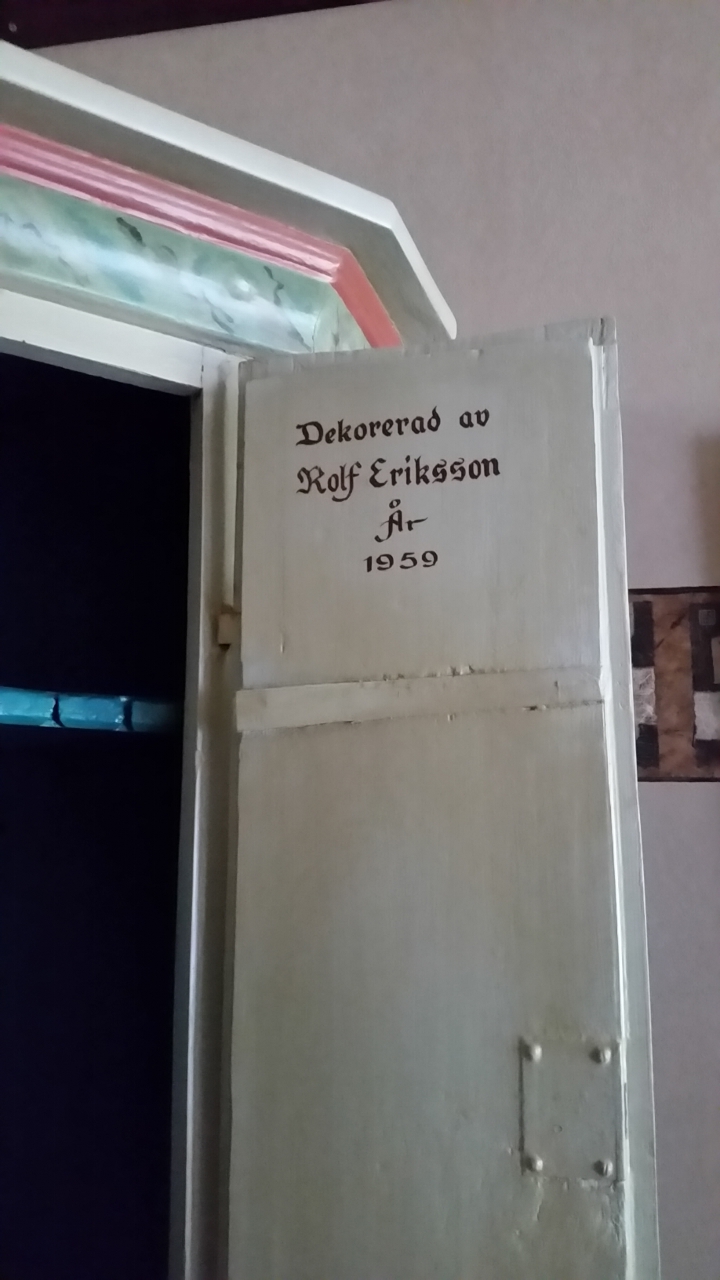 Dekormålning - Skåp från 1829