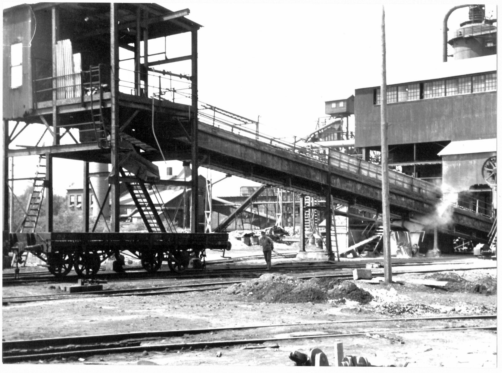 Oxelösunds Järnverk och Glasbruk - Gjutmaskinen för tackjärn vid masugn 2