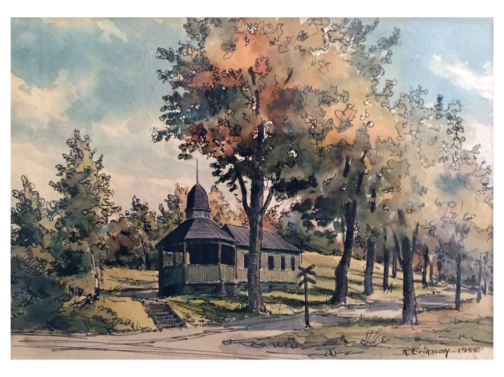 Norrköping - 1955 - Syltens kafépaviljong / Stinas Café. 18x25 cm