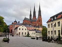 Uppsala domkyrka - Bild från Wikipedia
