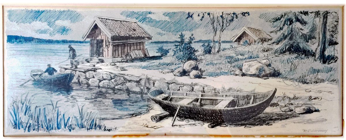 Landskap - Fiskeläge. Bidrag från Fredrik Andersson. Tack för ditt bidrag Fredrik.