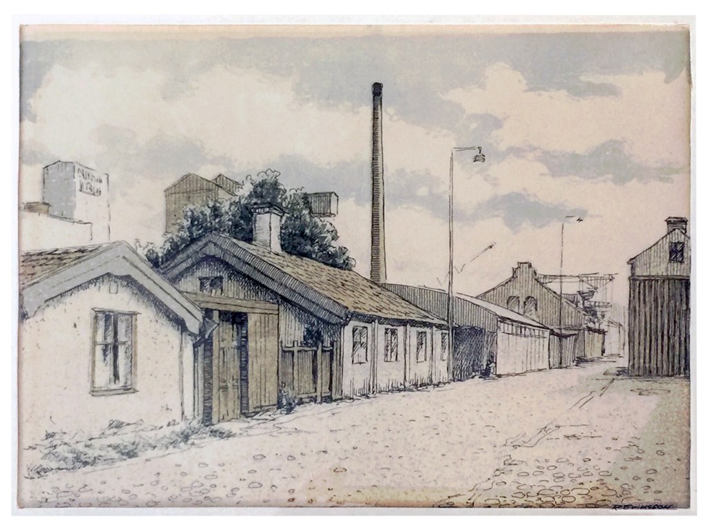 Norrköping - Jungfrugatan på Saltängen. Bidrag från Fredrik Andersson. Tack för ditt bidrag Fredrik.