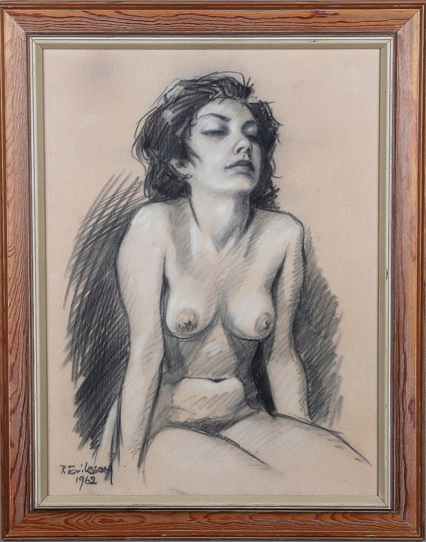 Kroki - 1962 - Krita/kol_Auctionet_20220129