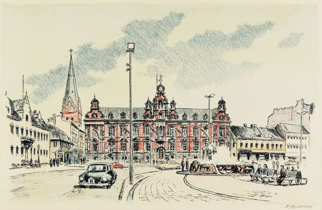 Malmö - Stortorget. Auctionet maj 2022. Bättre bildkvalité.