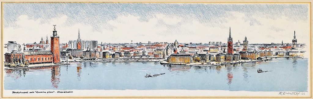 Stockholm - Stadshuset och Gamla stan