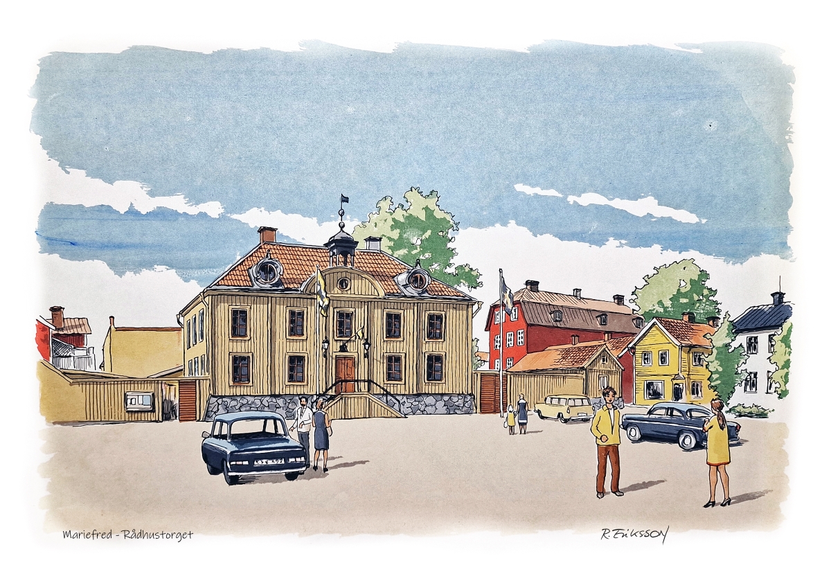 Mariefred - Rådhustorget