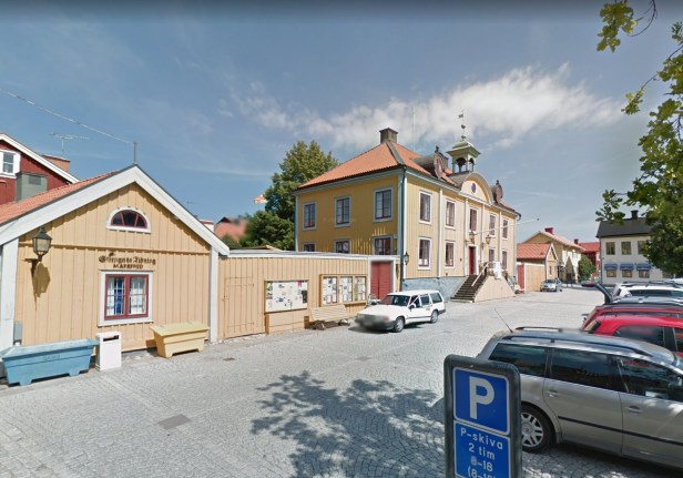 Mariefred - Rådhustorget_Google Maps 2011