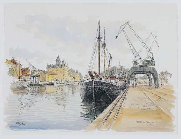 Norrköping - Hamnen 1961_Auctionet 231222