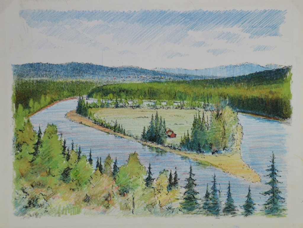 6_Utsikt från Älvdalsåsen (Varvsön i byn Åsen)